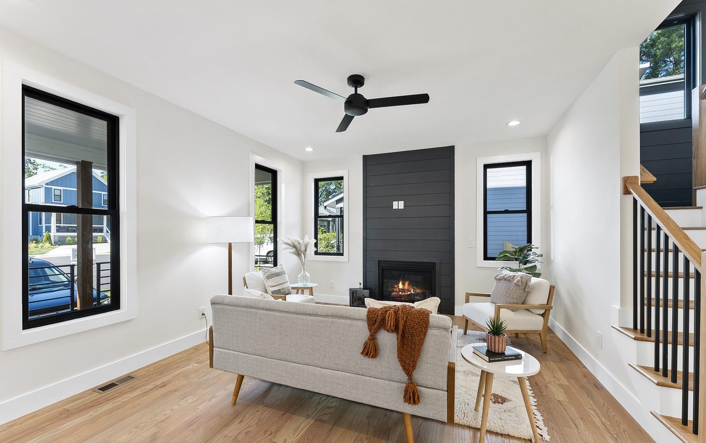 Nassau Street living room